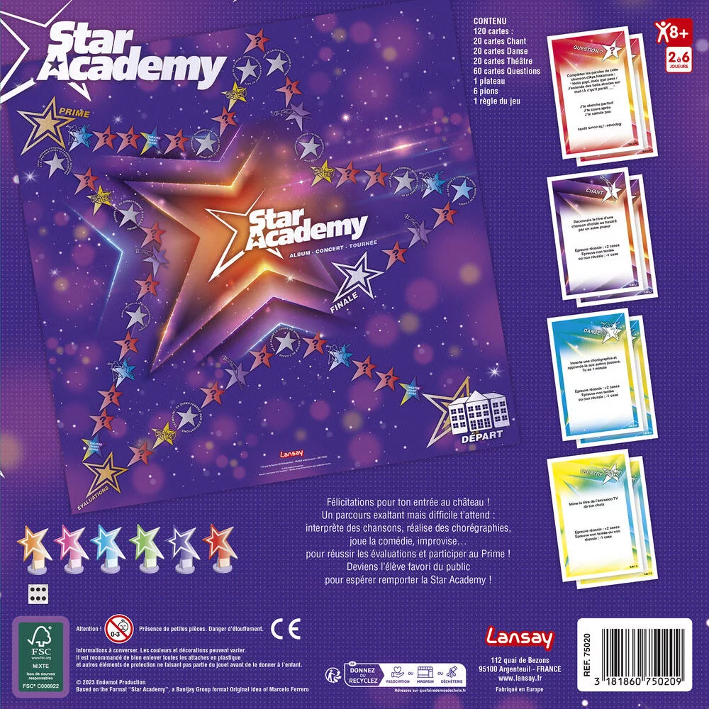 STAR ACADEMY - LE JEU