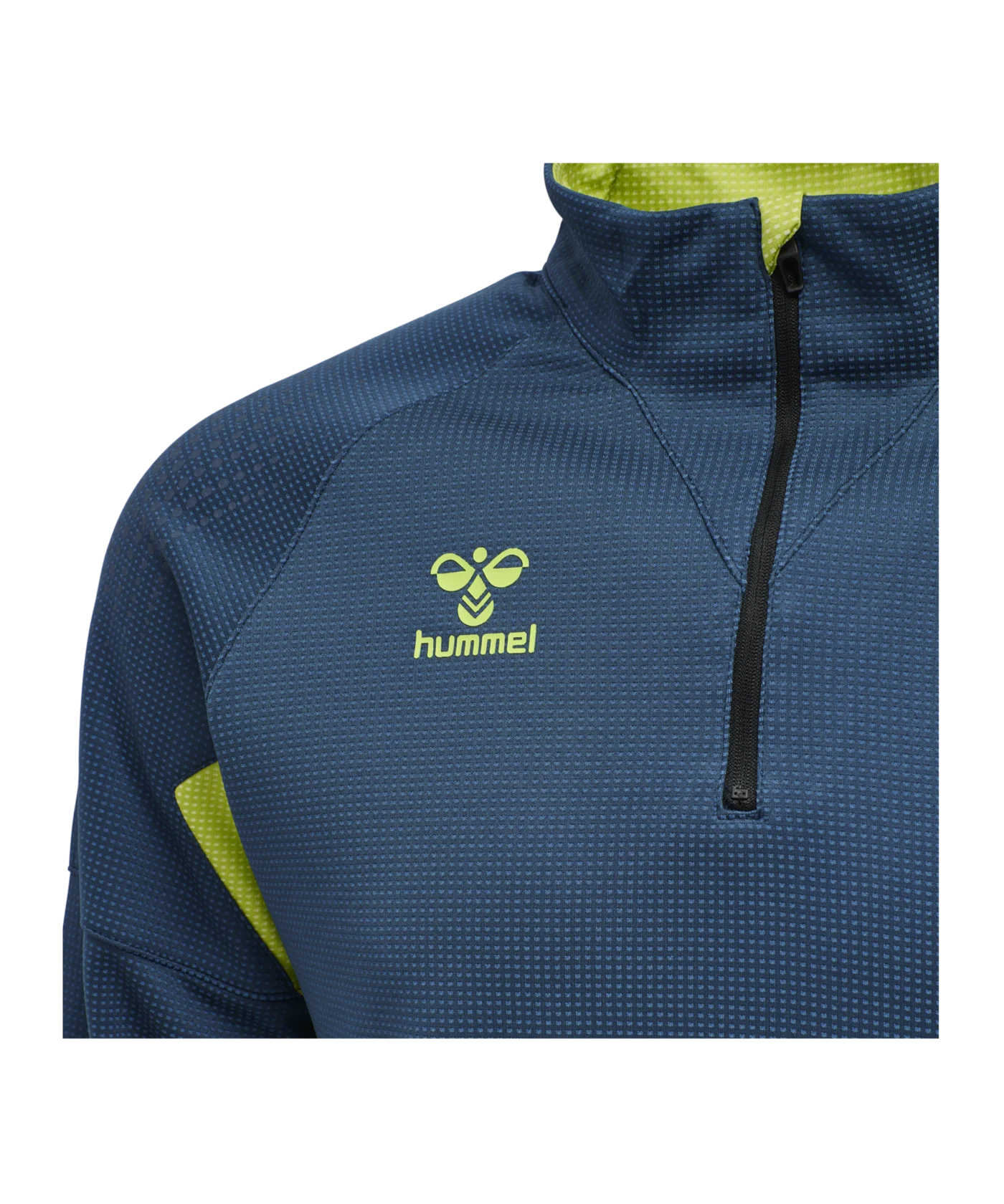 Hummel hmlLEAD Pro HalfZip Sweatshirt Blau F7642
