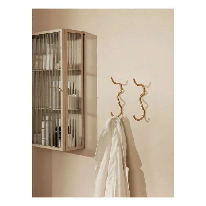 Ferm Living Patère Curvature | Laiton