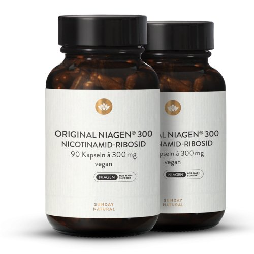 Sunday Natural Products  Original Niagen ®300Nicotinamid-Ribosid