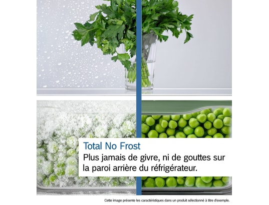 BOSCH - Réfrigérateur congélateur bas KGN33NSDB, Série 2, Total No Frost