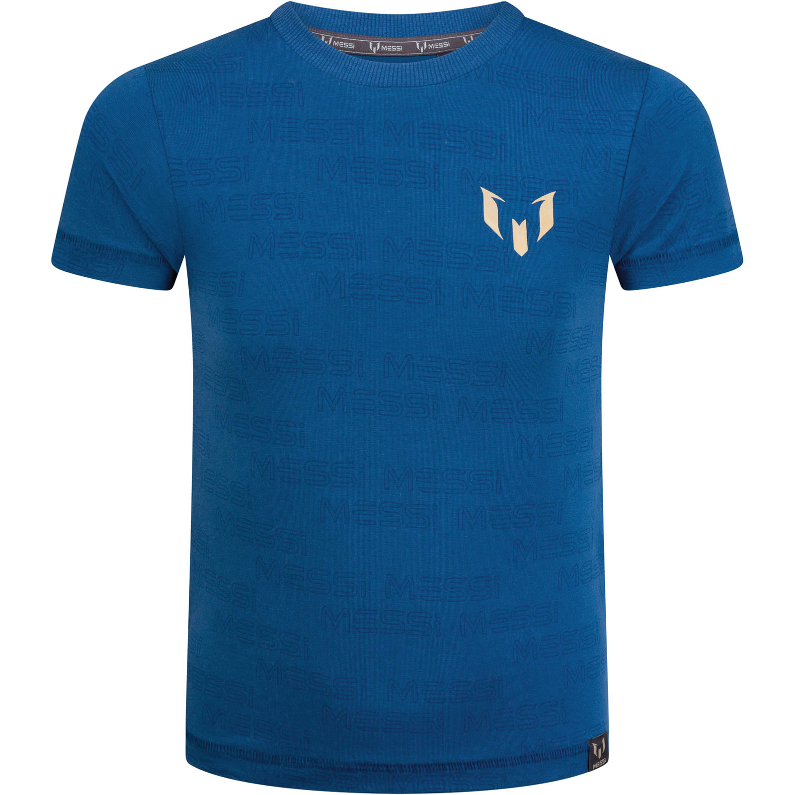 Messi Kinder-T-Shirt blau