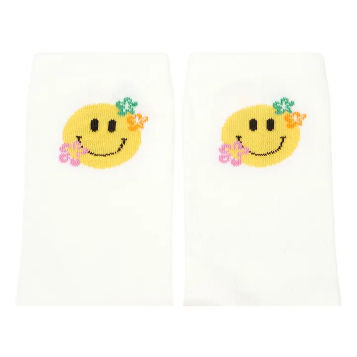 Hundred Pieces Chaussettes Hippie Girl | Blanc