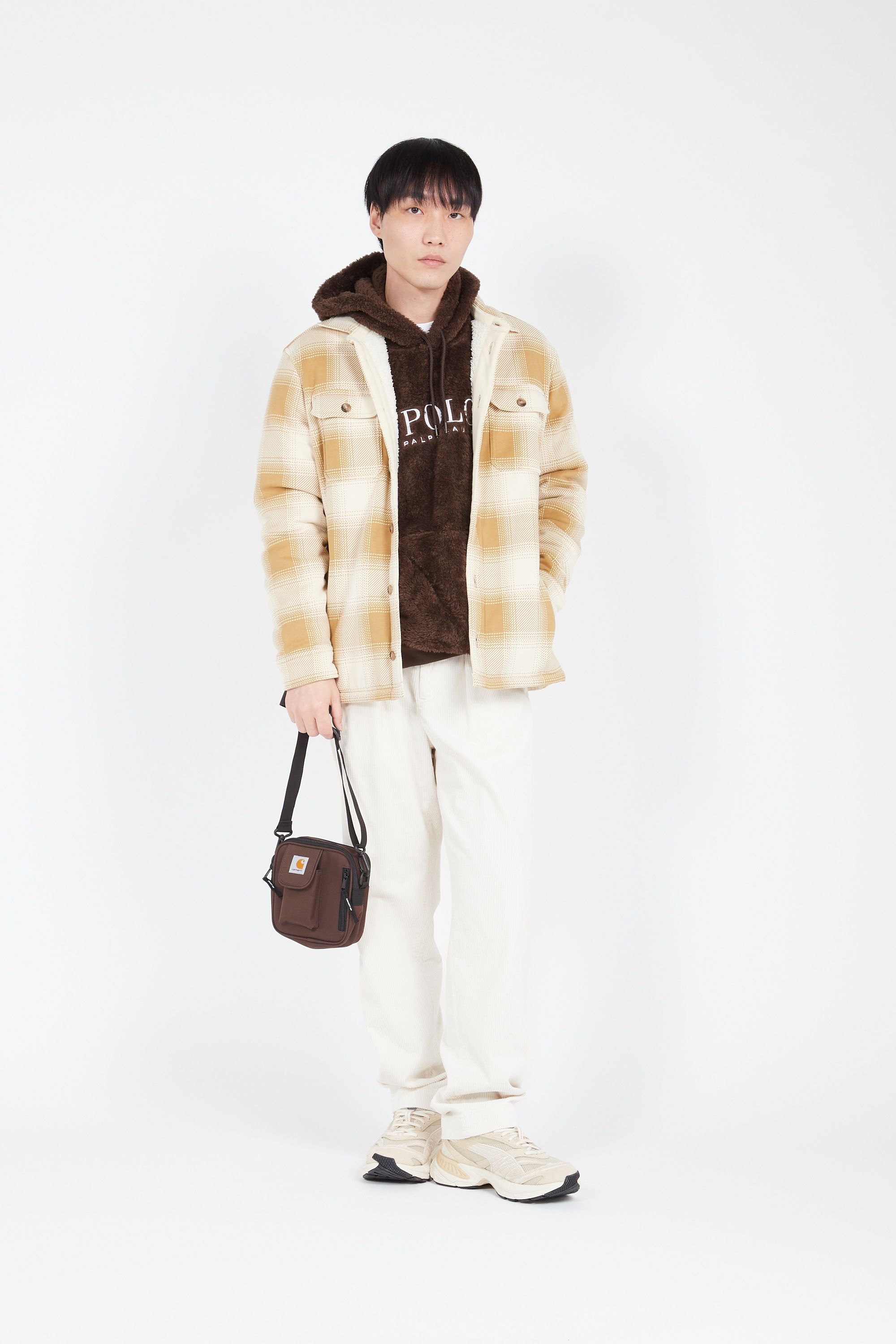 CARHARTT WIP Sac bandoulière Essentials Small Marron