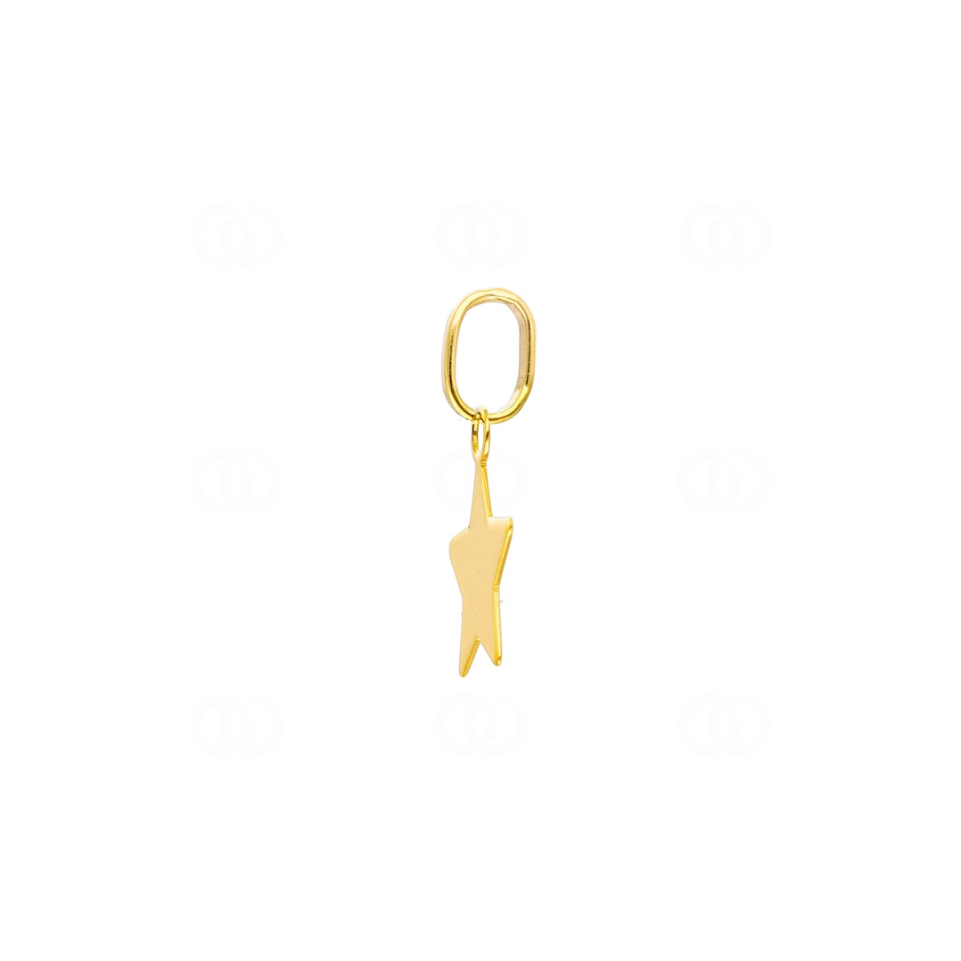 Anhänger 750/18 K Gelbgold Stern