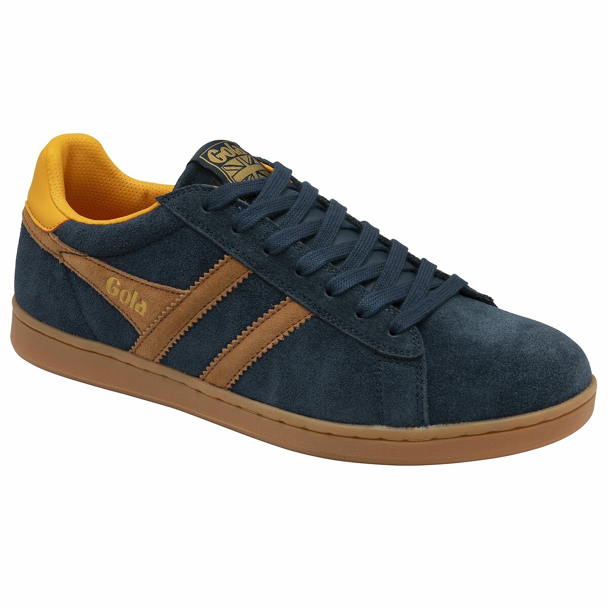 GOLA<br>Tênis de couro Equipe II Camurça