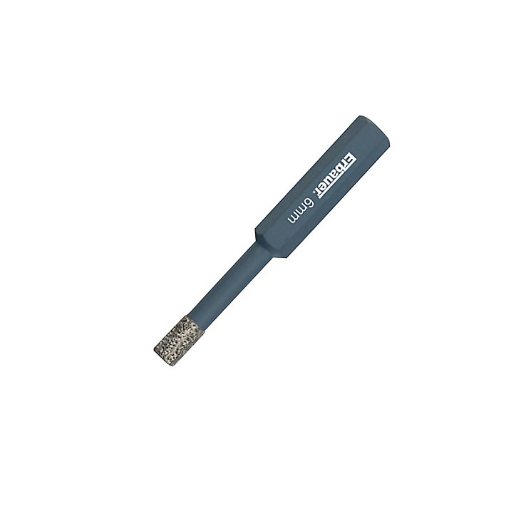 Foret diamant sec pour carrelage ERBAUER 6 mm