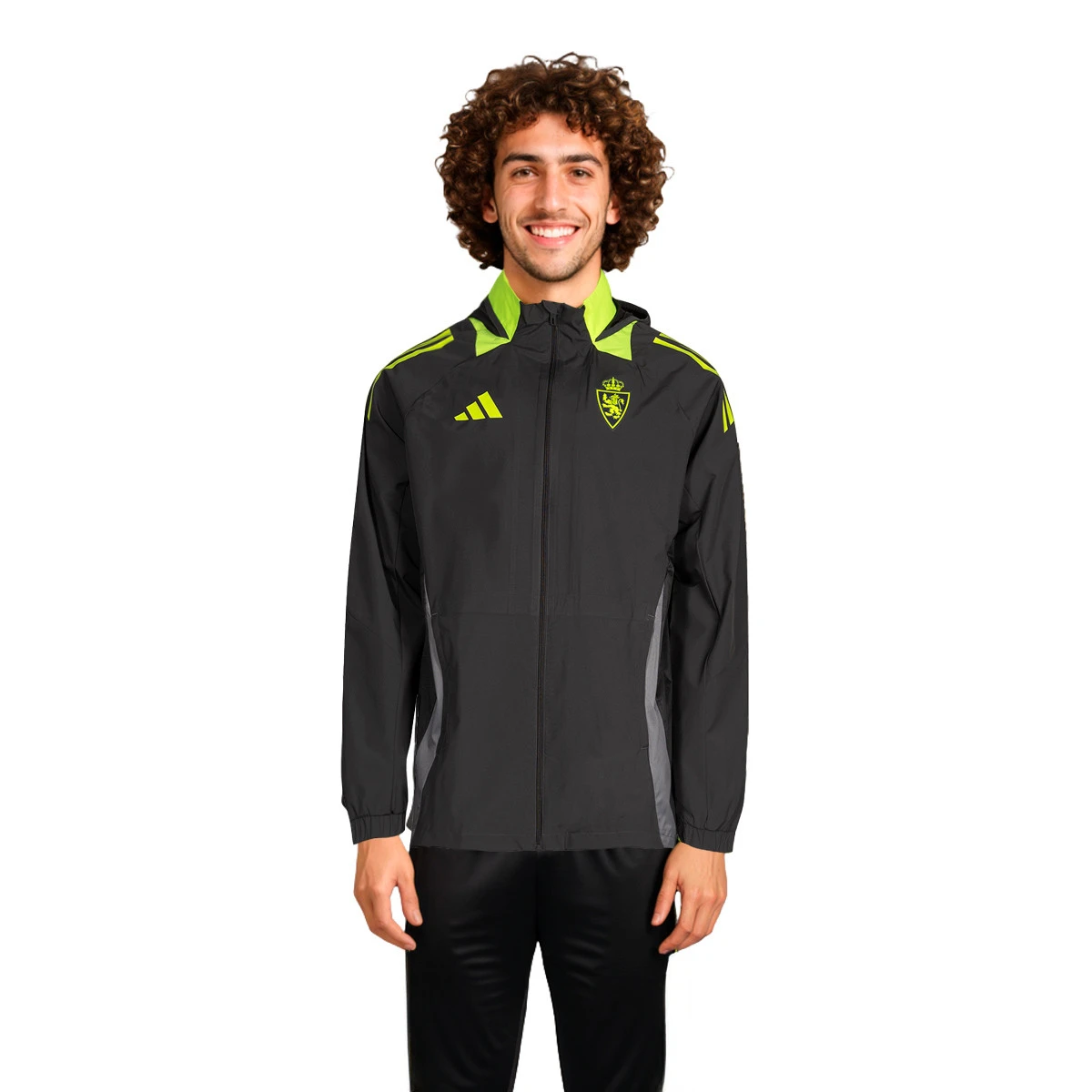 Impermeável adidas Real Zaragoza Training 2024-2025 Treinadores