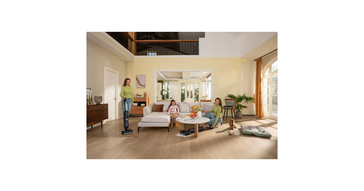TinecoFloor One S7 Stretch nat- en droogzuiger  (Donkerblauw)