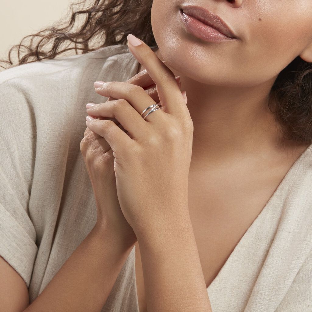 Bague Joaquina Or Blanc Diamant