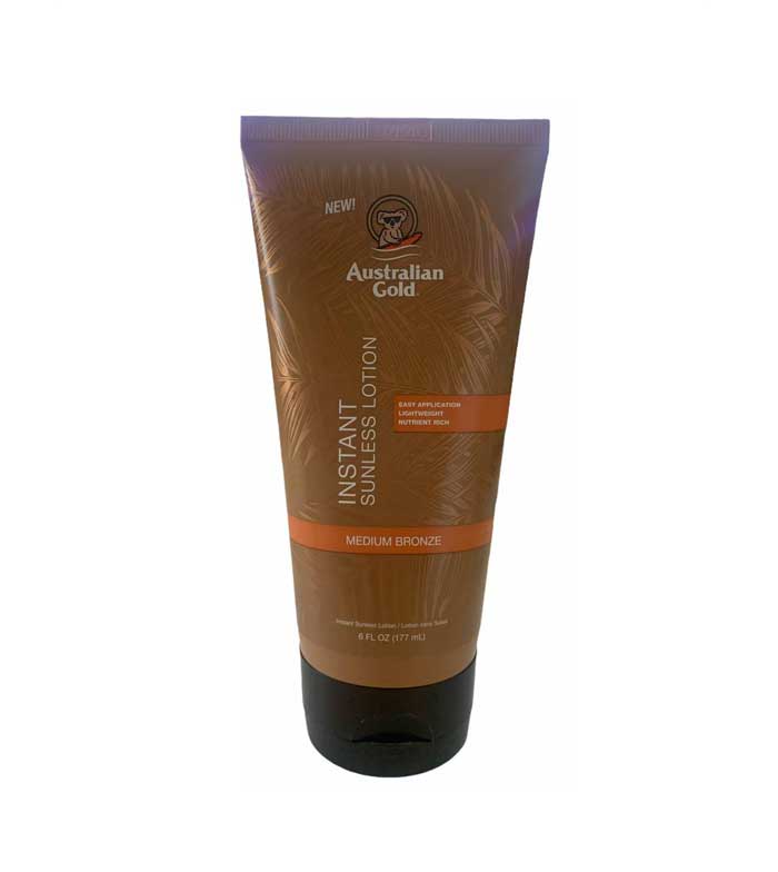 Australian Gold - Loção autobronzeadora Instant Sunless Lotion - Medium Bronze