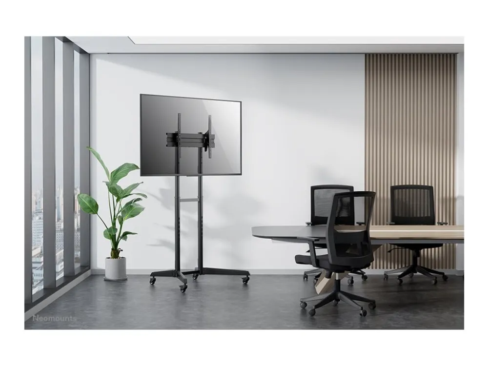 Neomounts FL50-540BL1 - Vogn med hjul - for fladt panel - sort - skærmstørrelse: 37