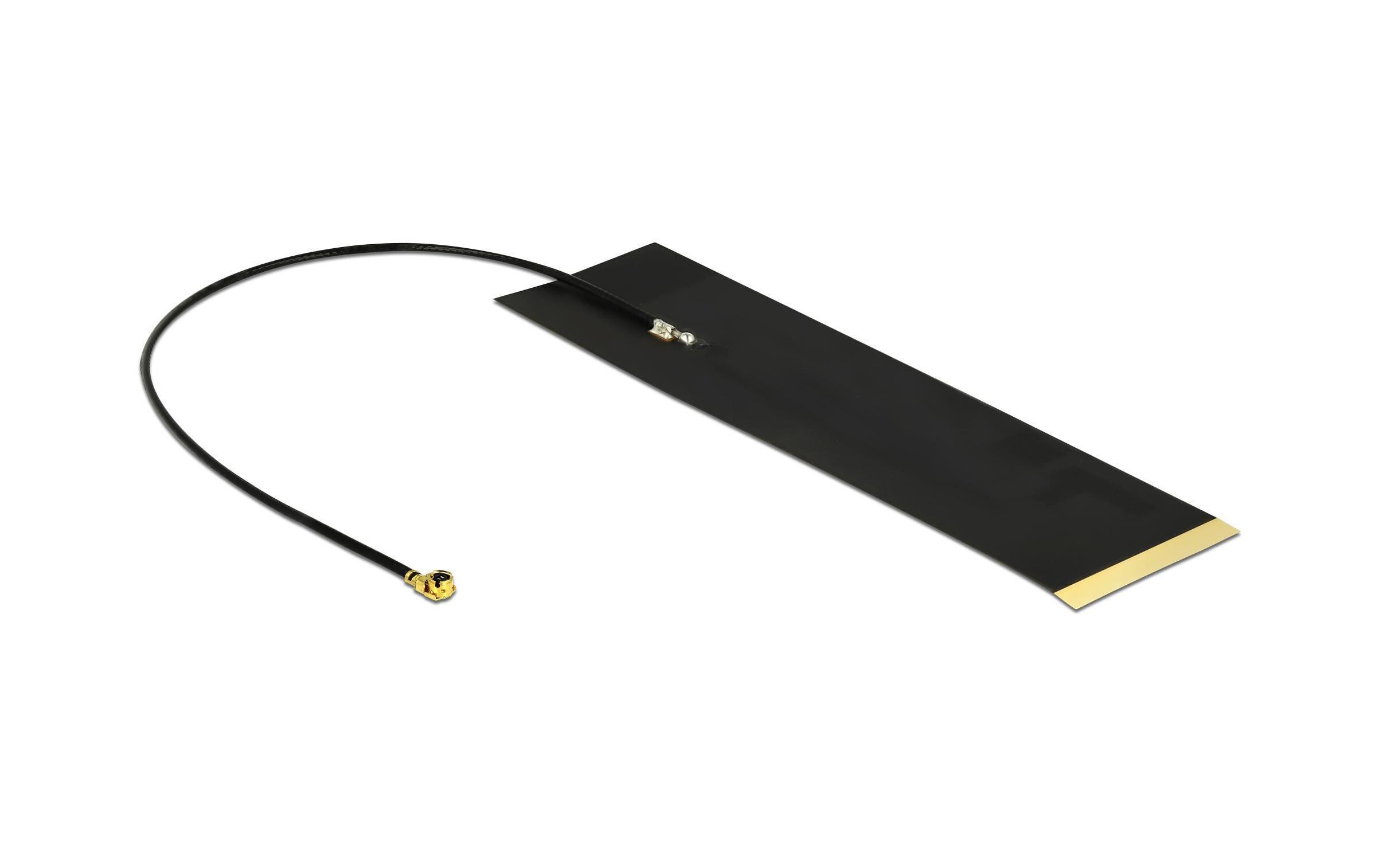 LTE-Antenne MHF I MHF I 3.9 dBi RundstrahlDelock LTE Antenne MHF I Stecker 1.9 - 3.9 dBi 1.13 15 cm FPC intern Klebemontage