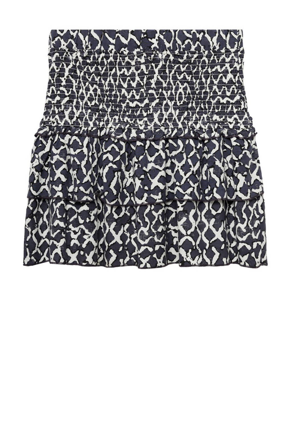 MANGO TEEN midi rok antraciet