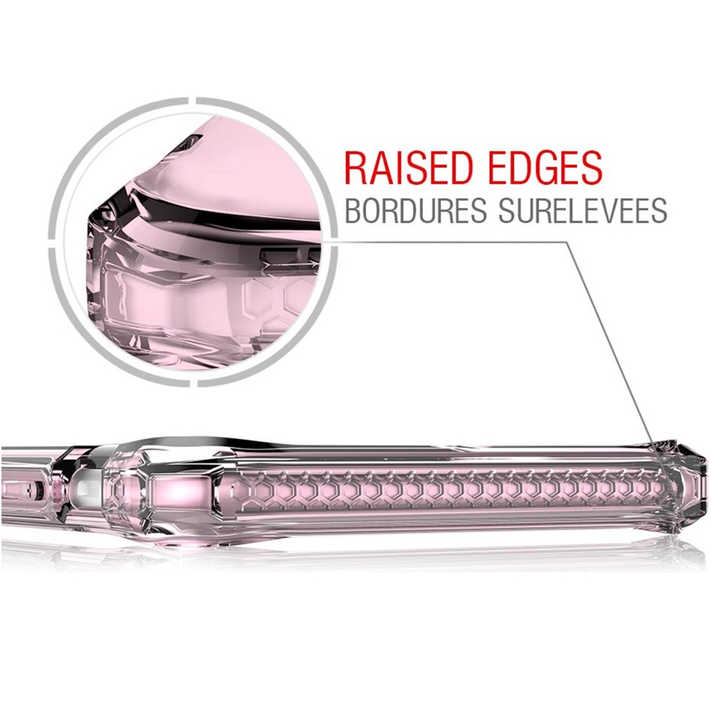 iPhone SE (2022/2020) / 8 / 7 / 6S Spectrum Clear Schutz Gummi Hülle (APH7-SPECM-LPNK) - Transparent / Pink