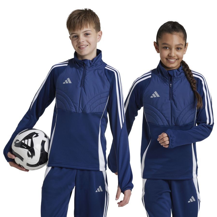 adidas Maillot d'Entraînement Tiro 24 Winterized - Bleu/Blanc Enfant