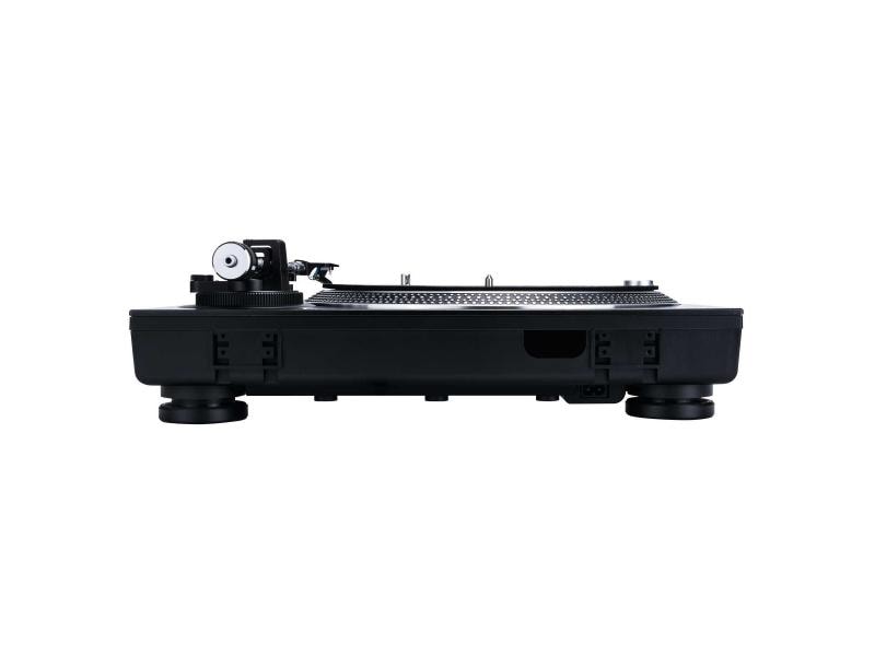 Reloop Plattenspieler RP-4000MK2 Schwarz DJ-Plattenspieler mit quarzgesteuertem High-Torque-Direktantrieb