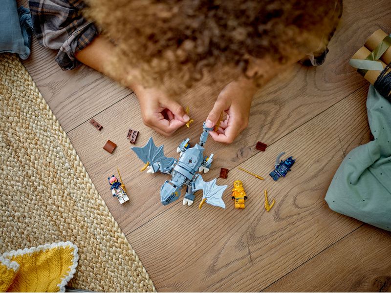 LEGO® Ninjago Riyu der Babydrache 71810 Spielset mit Drachen-Actionfigur