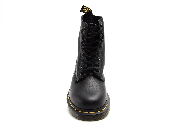 Dr martens boots bottine plates femme pascal virginia noir