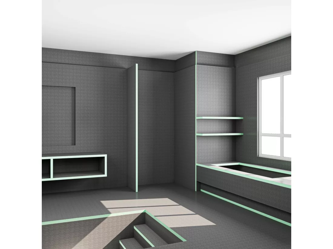 AICA receveur de douche à carreler 1600x800mmreceveur de douche recoupable sur mesure