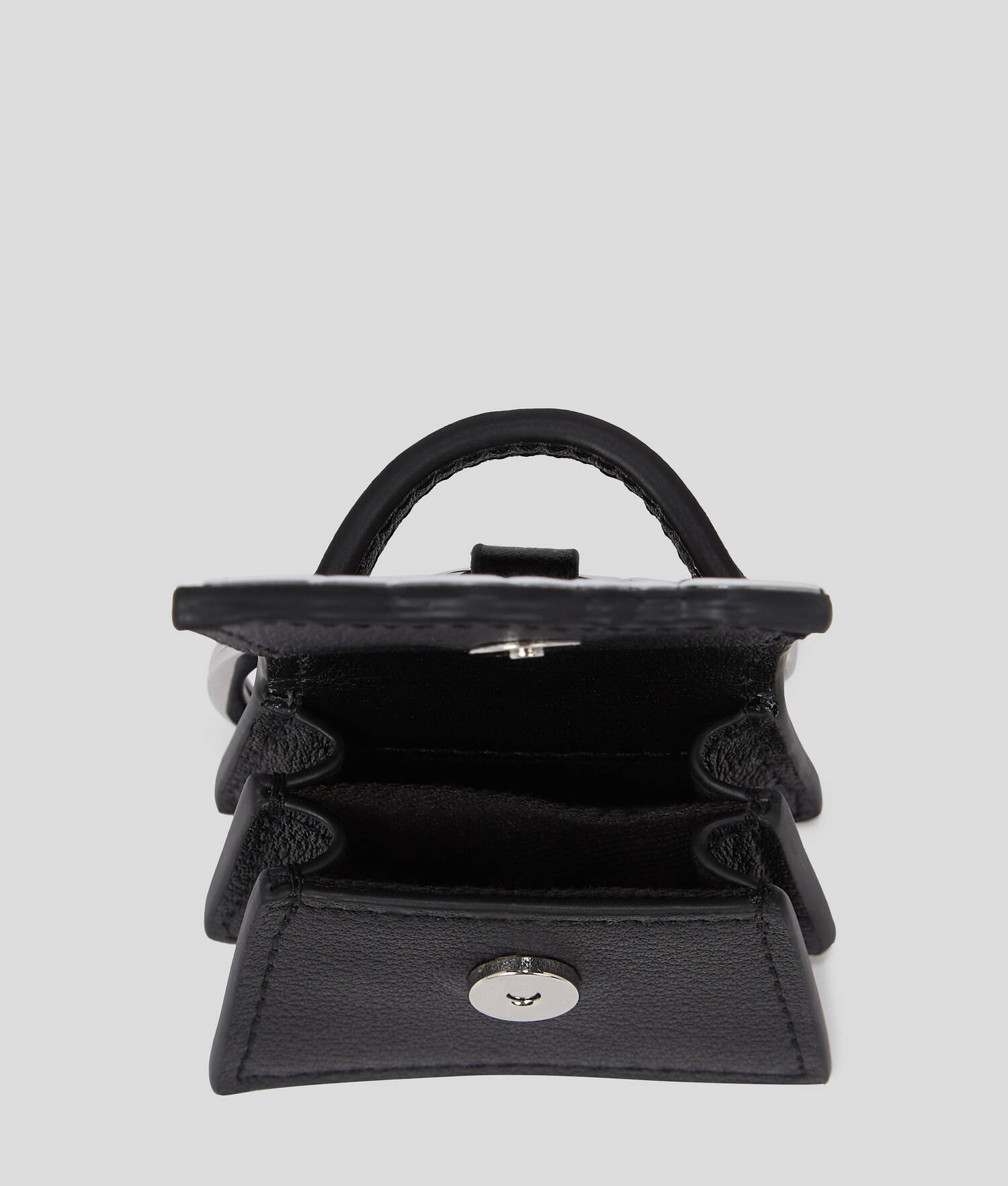 PORTE-CLÉS À BRELOQUE SAC K/SIGNATURE - Noir
