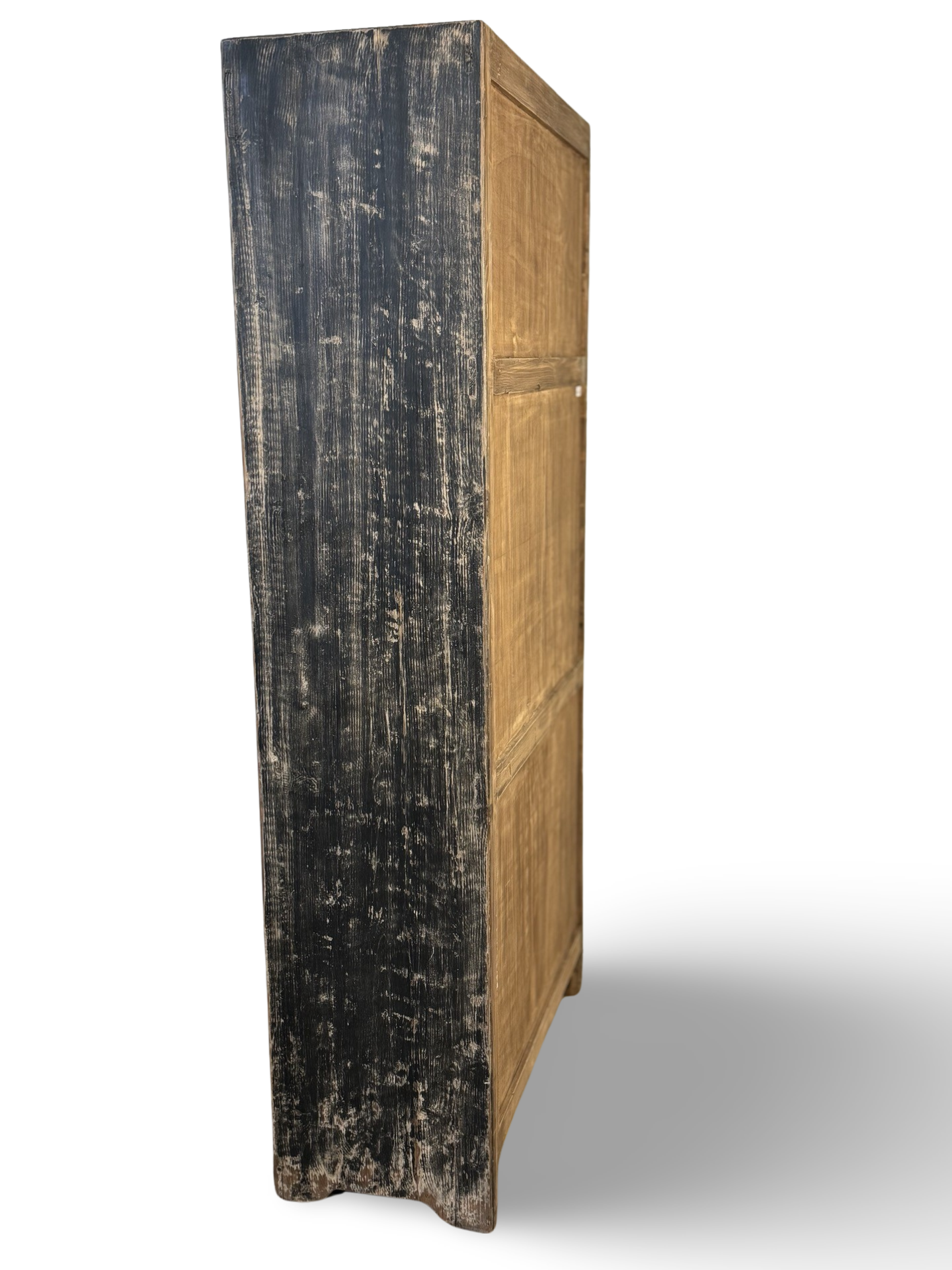 Kast 2 deurs zwart/beige Kast 2Dr zwart/beige Unieke