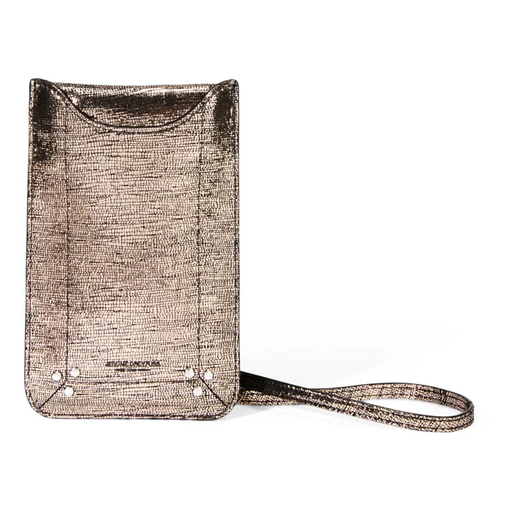 Jérôme Dreyfuss Étui mobile Chèvre | Champagne