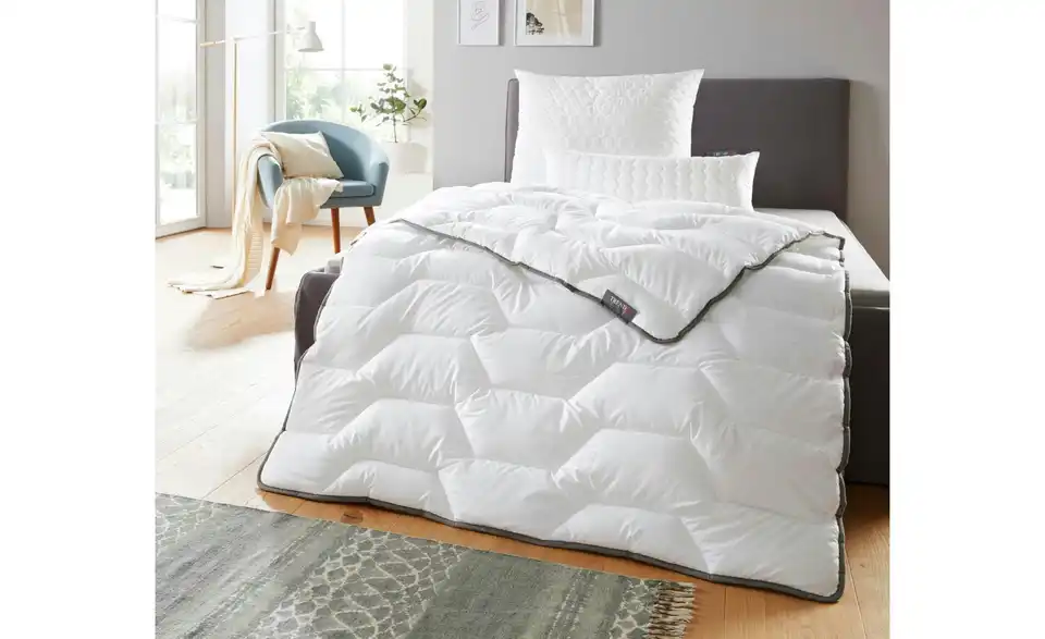 Leicht-Steppbett 220 cm 4 cm 155 cm 1000 g