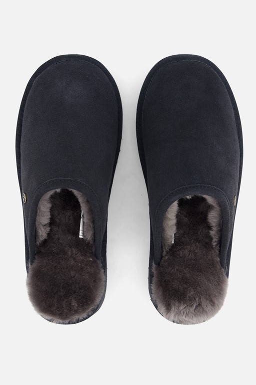 Warmbat Classic Pantoffels grijs Suede