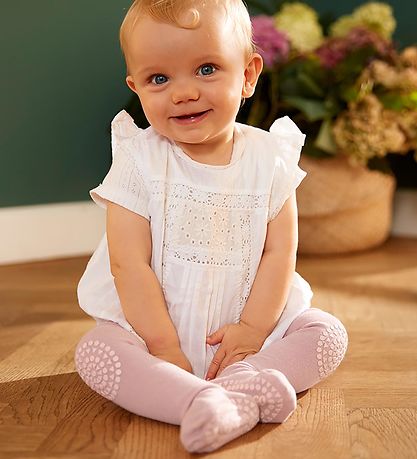 GoBabyGo Krabbelstrumpfhose - Soft Pink
