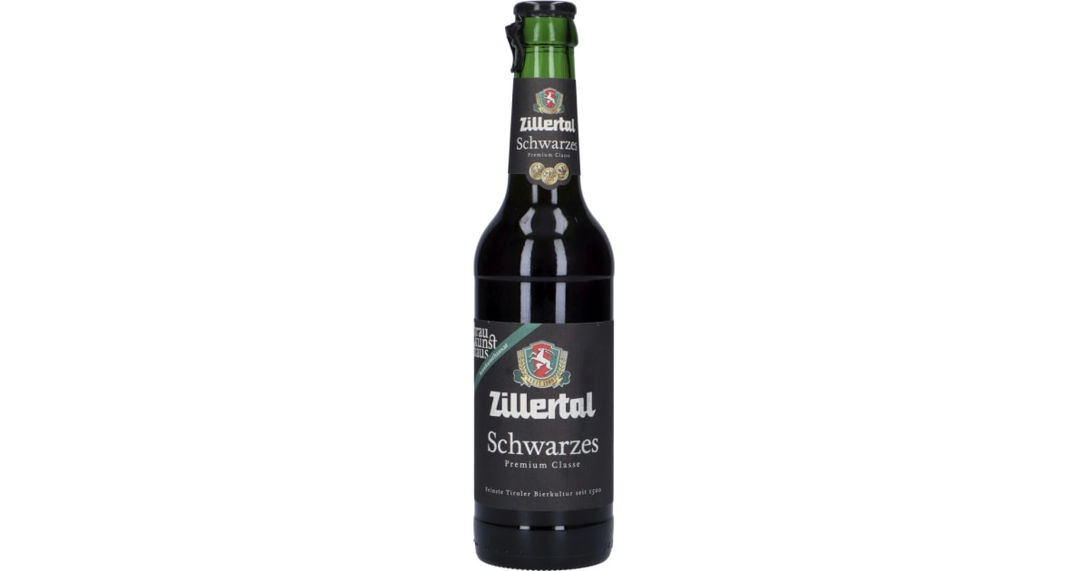 Zillertal Bier Schwarzes 0,33 Liter (Mehrweg)