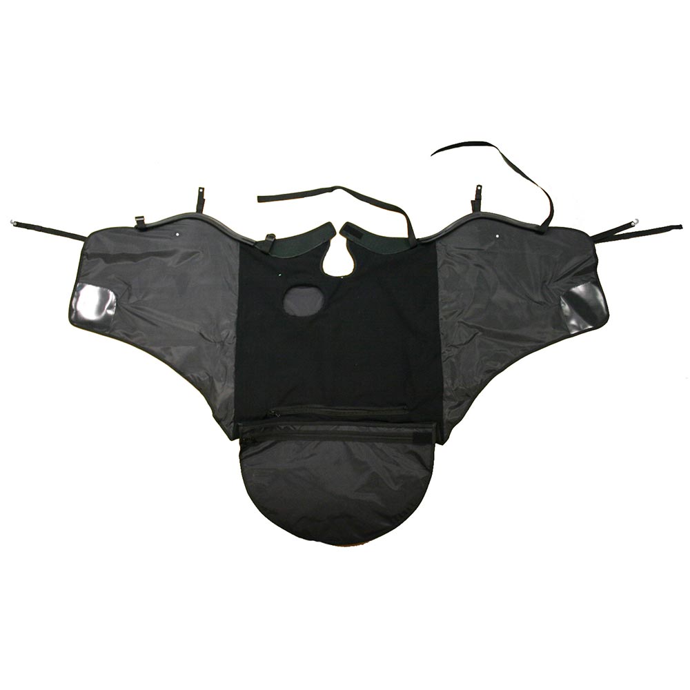 Bagster - Tablier Boomerang Vespa LX (2005-2012)|7515CB Noir