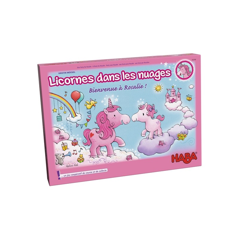 Licorne dans les nuages - Bienvenue à Rosalie