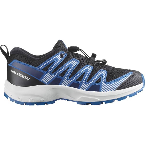 Chaussure trail SALOMON XA PRO V8 J BLACK/WHITE/FRENCH BLUE