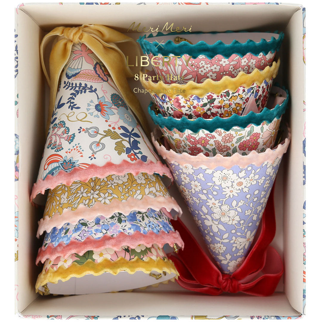 Meri meri feesthoedjes liberty - 8st