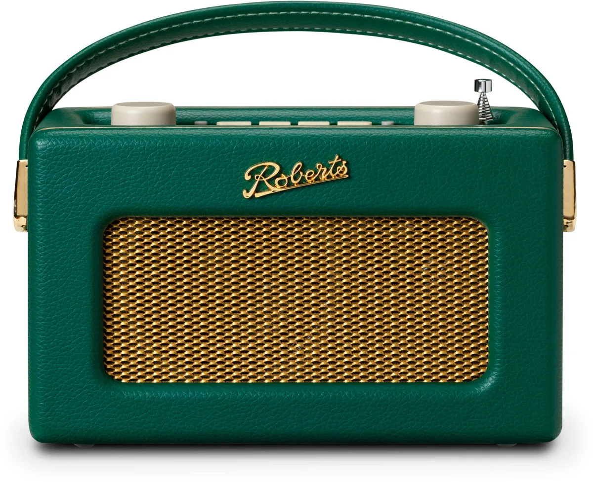 Roberts Revival Uno BT Vert foncé Enceintes Bluetooth portables