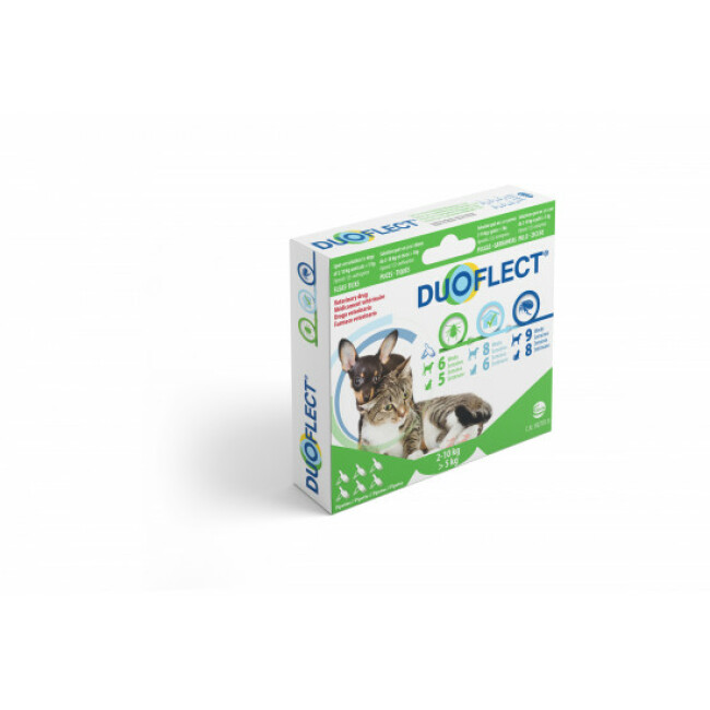 Duoflect pipettes anti puces et anti tiques