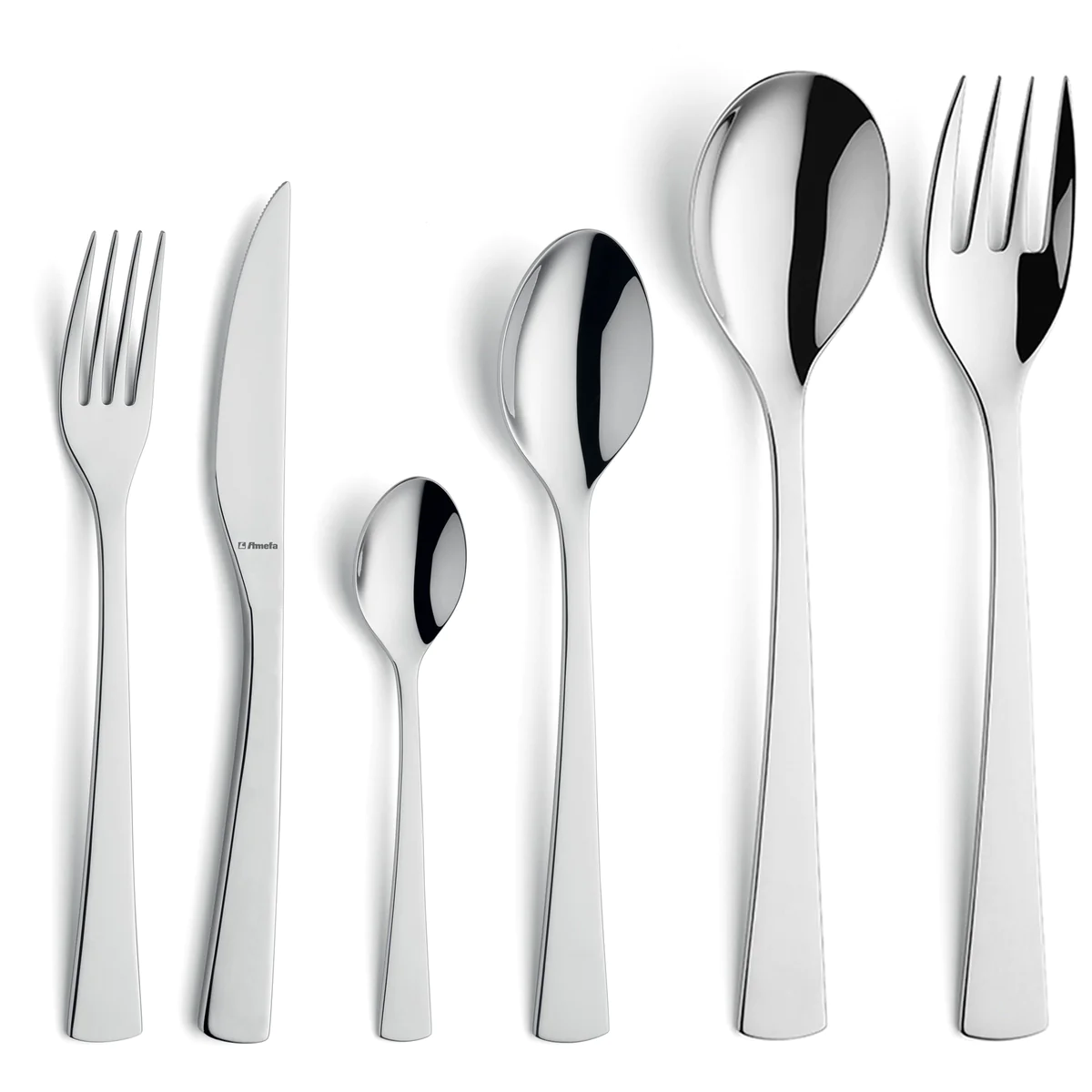 Livia - Ménagère 50 pièces avec service salade Amefa