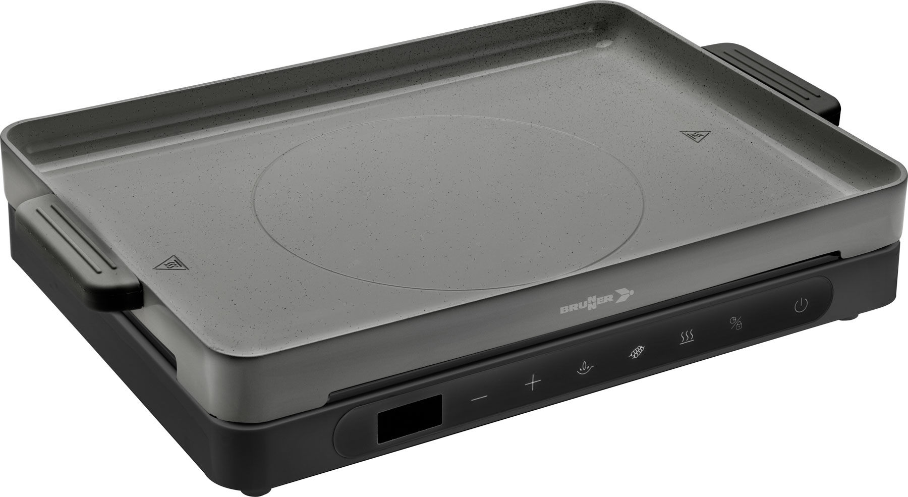 Brunner Hot Point Induction Grill Elektroherd / Grill tragbar mit Induktionskochfeld 2000 W
