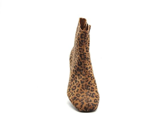 Fricote boots bottine talons femme 39532 leo noir