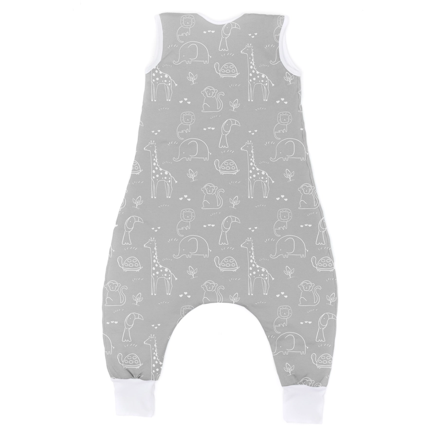 fillikid Schlafsack mit Beine Safari grau