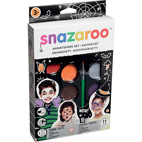 Halloween Snazaroo makeup sæt med 11 dele