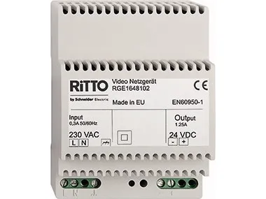 Ritto RGE1648102, Strømforsyning, Hvid, 70 mm, 68,5 mm, 93 mm