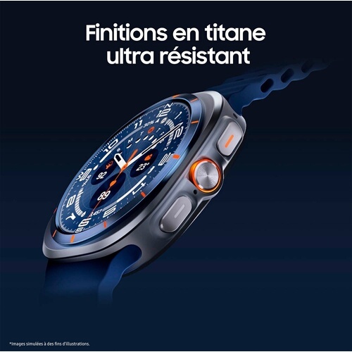 Montre connectée Samsung Galaxy Watch Ultra 2025 Blanc Titane