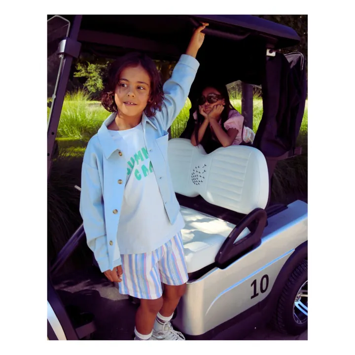 Cos I Said So Short Jogger Rayé | Bleu