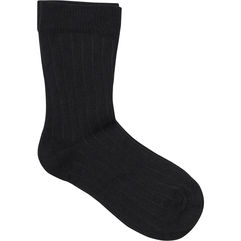 Køb Minymo Black Strømper Ribs 5-Pack