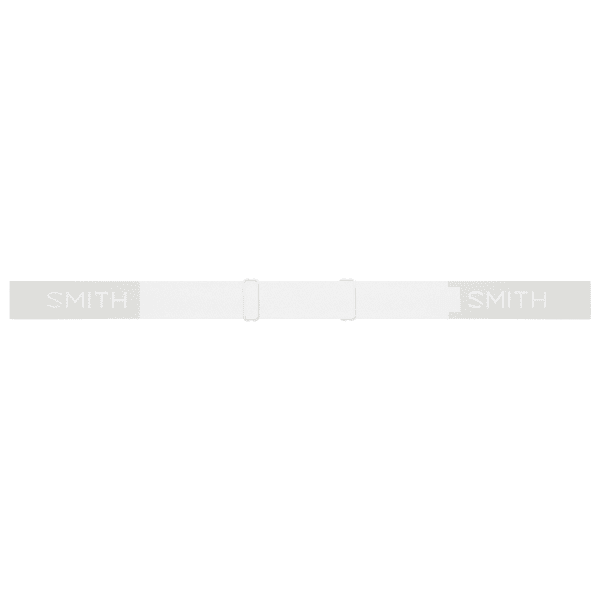 Masque de ski SMITH SNOWDAY JR WHITE RED SOLX MIRROR ANTIFOG