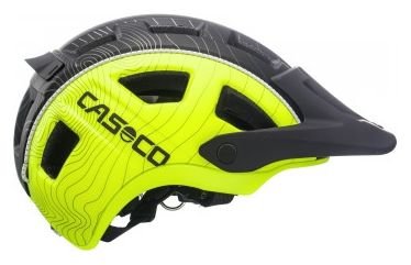 Casque Casco MTB E Noir/ Jaune Fluo