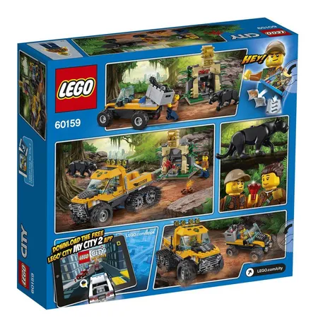 LEGO® City 60159 Mission mit dem Dschungel-Halbkettenfahrzeug