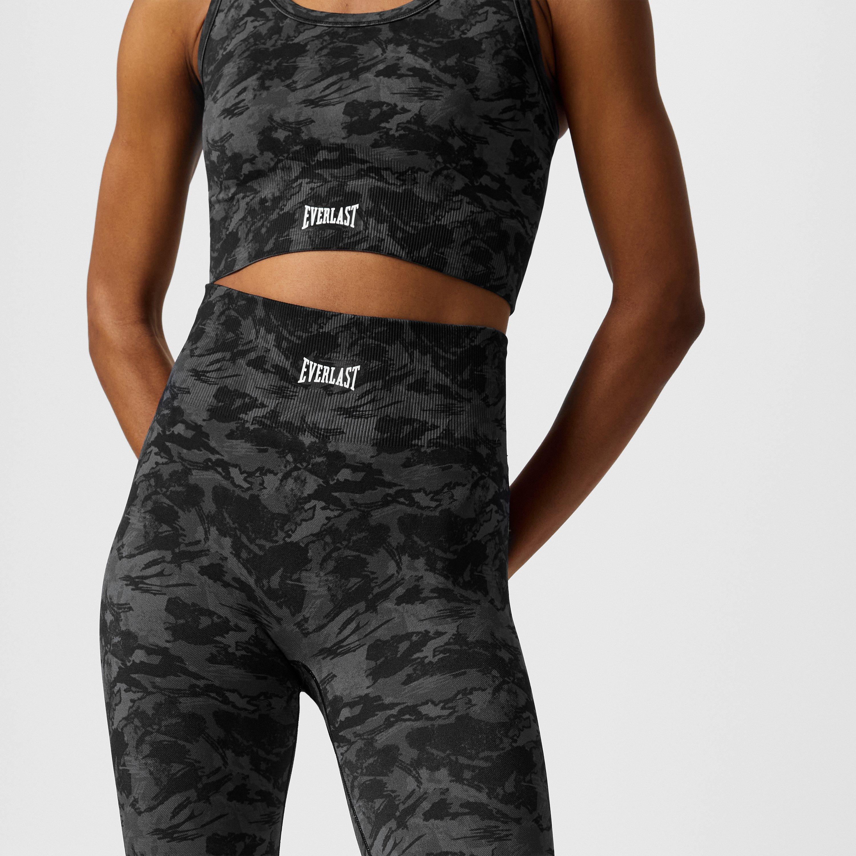 Everlast Camo Racerback Sports Bra Womens